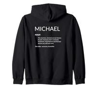 Michael Is The Best Funny Name Definition Mike Michael Felpa con Cappuccio