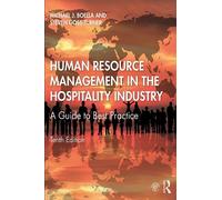 Michael J. Boella Steven Human Resource Management in the Hospitali (Tascabile)