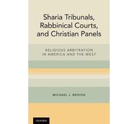 Michael J. Broy Sharia Tribunals, Rabbinical Courts, and Chri (Copertina rigida)