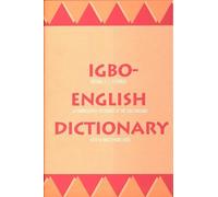 Michael J. C. Echeruo Igbo-English Dictionary (Copertina rigida)