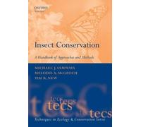 Michael J. Samways Melodie A. McGeoch Tim R. New Insect Conservation (Tascabile)