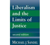 Michael J. Sandel Liberalism and the Limits of Justice (Copertina rigida)