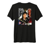 Michael Jackson 021 Back Printed Maglietta Premium