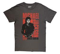 Michael Jackson Bad World Tour '88 ufficiale Uomo maglietta unisex