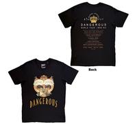 Michael Jackson Dangerous World Tour autorizzato Uomo maglietta