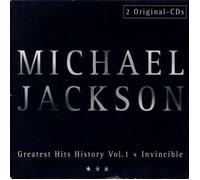 Michael Jackson - Greatest Hits History Vol. 1/ Invincible [CD, Boxset, Invinvible with red cover, EU, Epic]