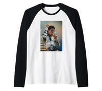 Michael Jackson Live On Bad Tour a Milton Keynes Maglia con Maniche Raglan