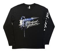 Michael Jackson Longsleeve Thriller Hat Poses ufficiale Uomo maglietta unisex