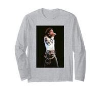 Michael Jackson l'Uomo allo Specchio Bad World Tour 1988 Maglia a Manica