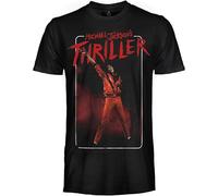 MICHAEL JACKSON T-Shirt Maglietta Adulto THRILLER Cotone Stampa Qualita