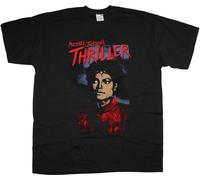 Michael Jackson Thriller King of Pop ufficiale Uomo maglietta unisex