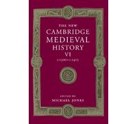 Michael Jones The New Cambridge Medieval History: Volume 6, c.1300-c (Tascabile)