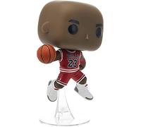 Michael Jordan [Bulls]: Funko POP! Basketball Vinyl Figure & 1 POP! Compatible PET Plastic Graphical Protector Bundle [#054 / 36890 - B]