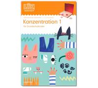 Michael Junga LÜK: 1./2./3./4. Klasse - Fördern & Fordern Konzentrat (Tascabile)