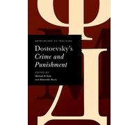 Michael Katz Approaches to Teaching Dostoevsky's Crime and Pu (Copertina rigida)