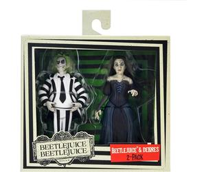 Michael Keaton & Monica Bellucci Toony Terror 2pack Beetlejuice & Delores NECA