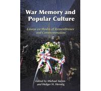 Michael Keren War Memory and Popular Culture (Tascabile)