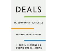 Michael Klausner Guhan Subramanian Deals (Copertina rigida)