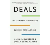 Michael Klausner Guhan Subramanian Deals (Tascabile)