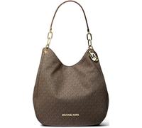 Michael Kors Lillie Borsa hobo marrone scuro, pelle sintetica, donna