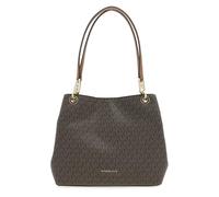 Michael Kors Kensington Borsa hobo marrone scuro, canvas, donna