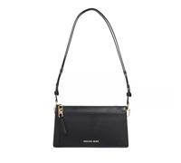 Michael Kors Empire Borsa a tracolla nero, pelle, donna