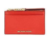 Michael Kors 32H3G8ED1L-847 SM ZIP CARD CASE Donna BURNT SIENNA Taglia TU