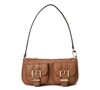 MK Pochette Zoe piccola in pelle martellata - Marrone - Michael Kors ONE SIZE
