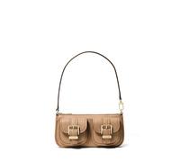 MK Pochette Zoe piccola in pelle martellata - Naturale - Michael Kors ONE SIZE