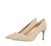 MK Décolleté Alina Flex in mesh metallizzato con glitter - Oro - Michael Kors EU 40.5