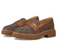 Michael Kors 40H3PKFP1B-200 Parker Lug Loafer Donna, Brown EU 37