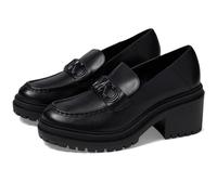 Michael Kors 40H3RCMP1L-001 Rocco Heeled Loafer Donna, Black EU 37