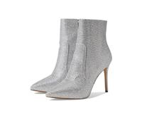 Michael Kors 40H3RUHE5D-040 RUE STILETTO BOOTIE Donna, SILVER EU 38