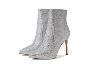 Michael Kors 40H3RUHE5D-040 RUE STILETTO BOOTIE Donna, SILVER EU 38