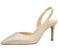 MK Décolleté slingback Alina Flex in mesh metallizzato glitterato - Oro - Michael Kors EU 36.5