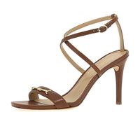 Michael Kors 40R5LEHS1L-230 LENA HEELED SANDAL Donna, LUGGAGE EU 41