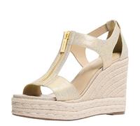 Michael Michael Kors - BERKLEY MID WEDGE Oro e bronzo - Sandali e scarpe aperte 39 Oro e bronzo
