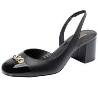 Michael Kors 40S4PLMP1L-001 Perla Flex Toe cap Pump Donna, Black EU 39.5