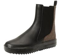 Michael Kors 43H3EMFE7L-007 Emmett Bootie Donna, Blk/Brown EU 39.5
