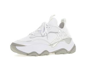 Michael Kors 43R5ATFS1L-119 Atlas Knit Trainer Donna, Bright Wht EU 38