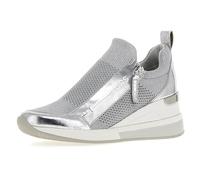 Michael Kors 43R5WIFS3D-040 Willis Wedge Trainer Donna, Silver EU 40