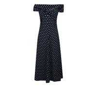 Michael Kors - Abito a Pois in Jersey Opaco Stretch - -Dresses -Donna -Blu -L