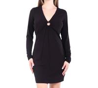 Michael Kors - Abito con dettaglio a goccia in jersey stretch opaco - - Dresses - Donna - Nero - L