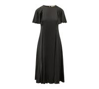 Michael Kors - Abito Midi con Maniche a Mantella in Raso - - Dresses - Donna - Nero - XS
