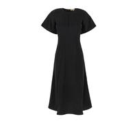 Michael Kors - Abito Midi in Crêpe Roma-Knit - - Dresses - Donna - Nero - L