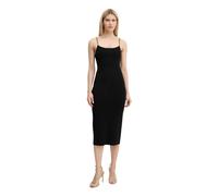 Michael Kors - Abito Midi in Viscosa Lavorata a Maglia - - Dresses - Donna - Nero - M