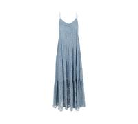 Michael Kors - Abito sottoveste a balze in pizzo floreale - - Dresses - Donna - Blu - S