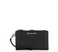 Michael Kors Portafoglio da polso Jet Set grande per smartphone Saffiano nero ONE SIZE