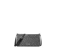 Michael Kors Arden Medium Printed Signature Logo Crossbody Bag Black