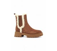 Michael Kors - Asher Stivale in Suede e Shearling Sintetico - - Shoes - Donna - Marrone - 36 EU